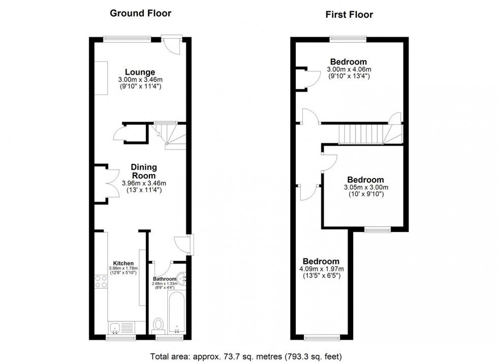 Floorplan for Cork Street, Eccles, Aylesford, ME20 7HQ
