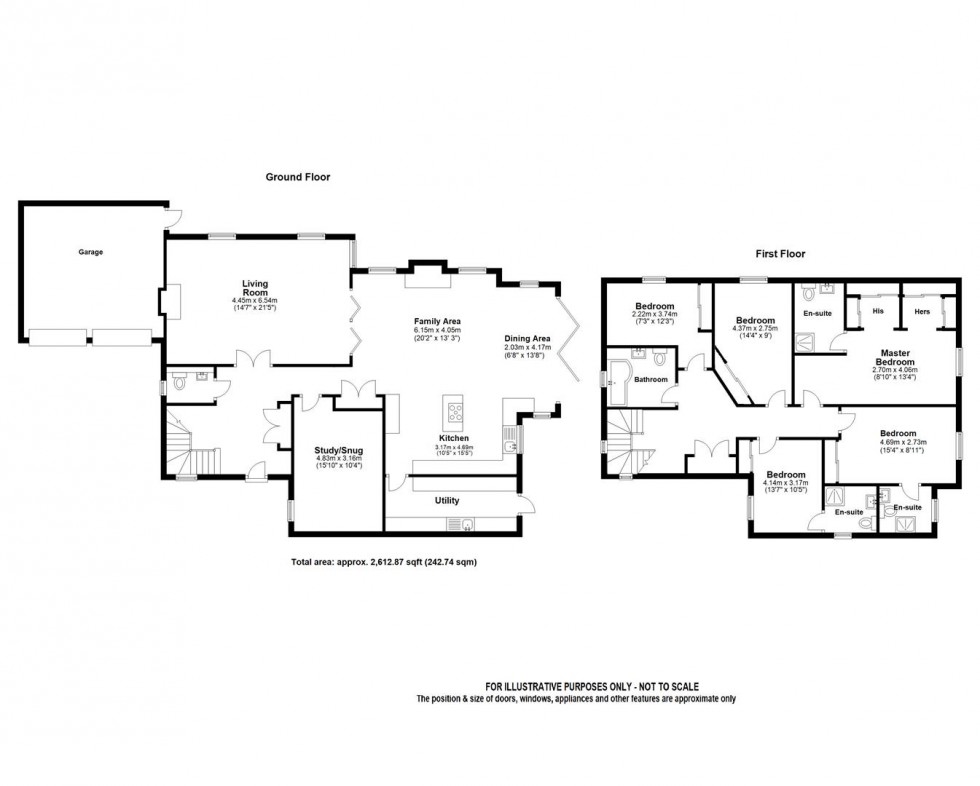 Floorplan for Blackett House, Old Church Road, Burham, Kent ME1 3XX