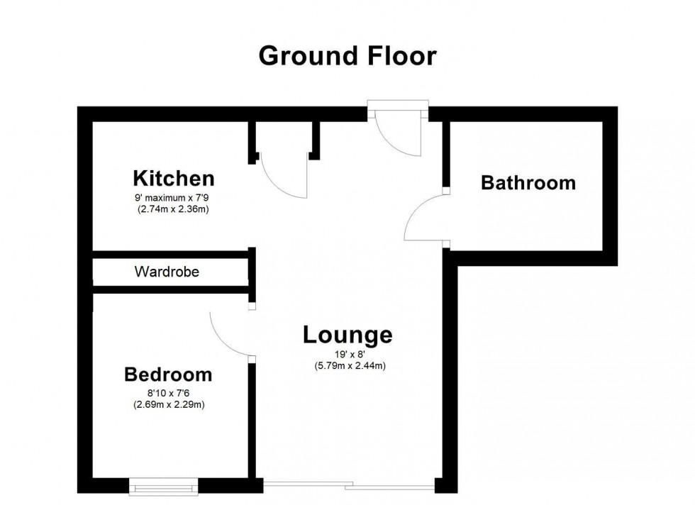 Floorplan for Romney Place, Maidstone