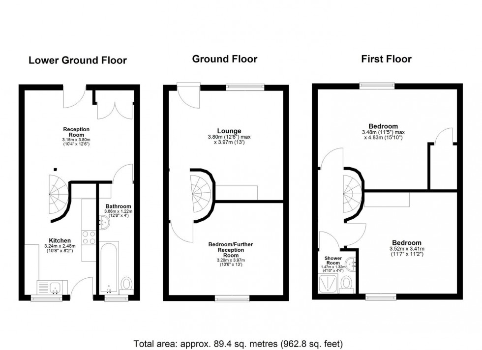 Floorplan for Melville Road, Maidstone