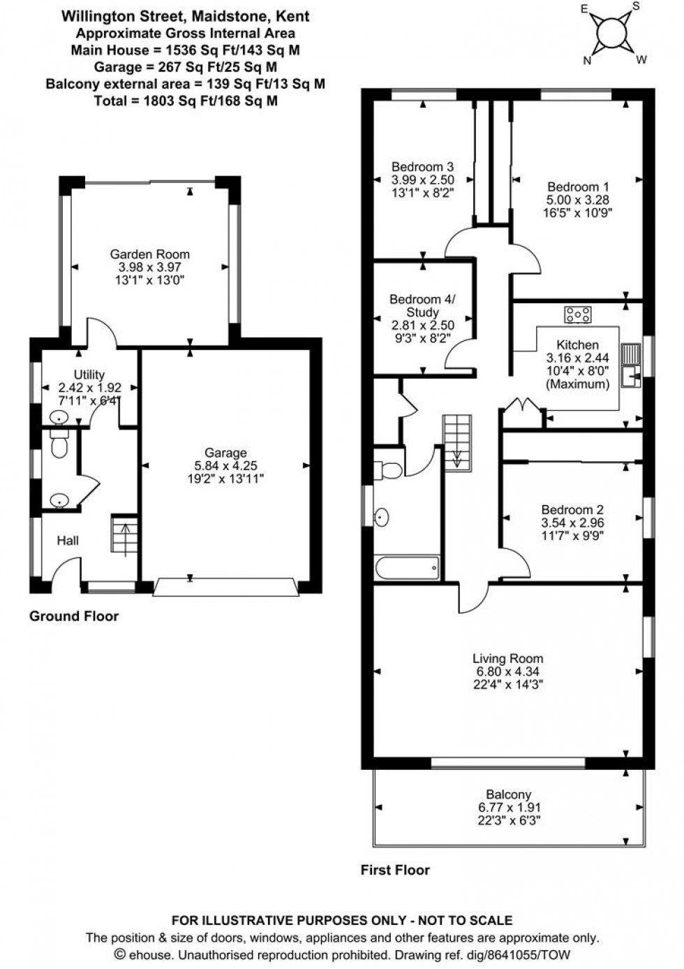 Floorplan for Willington Street, Maidstone