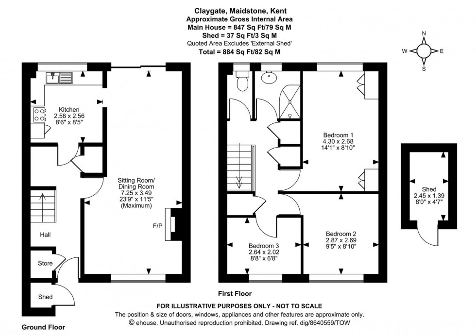Floorplan for Claygate, Maidstone