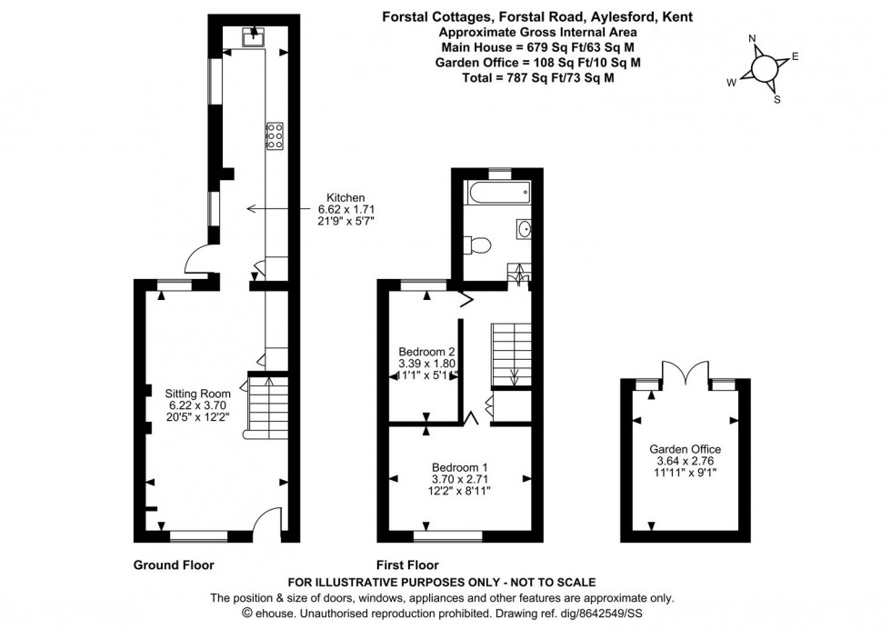 Floorplan for Forstal Road, Aylesford