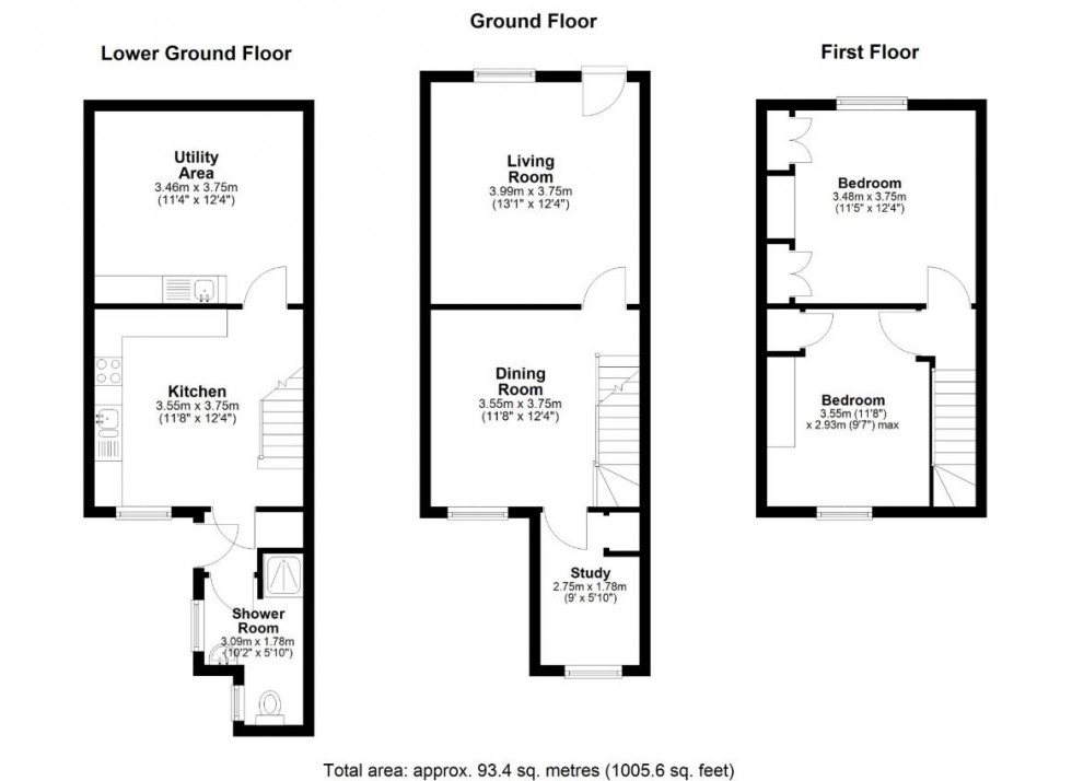 Floorplan for Borstal Street, Rochester