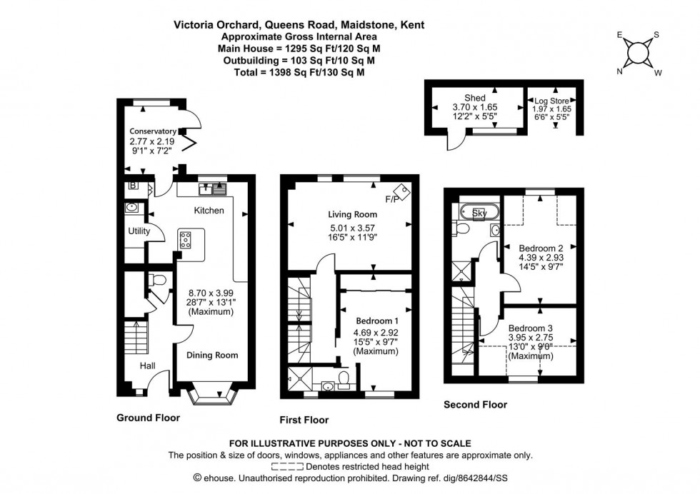 Floorplan for Victoria Orchard, Queens Road, Maidstone