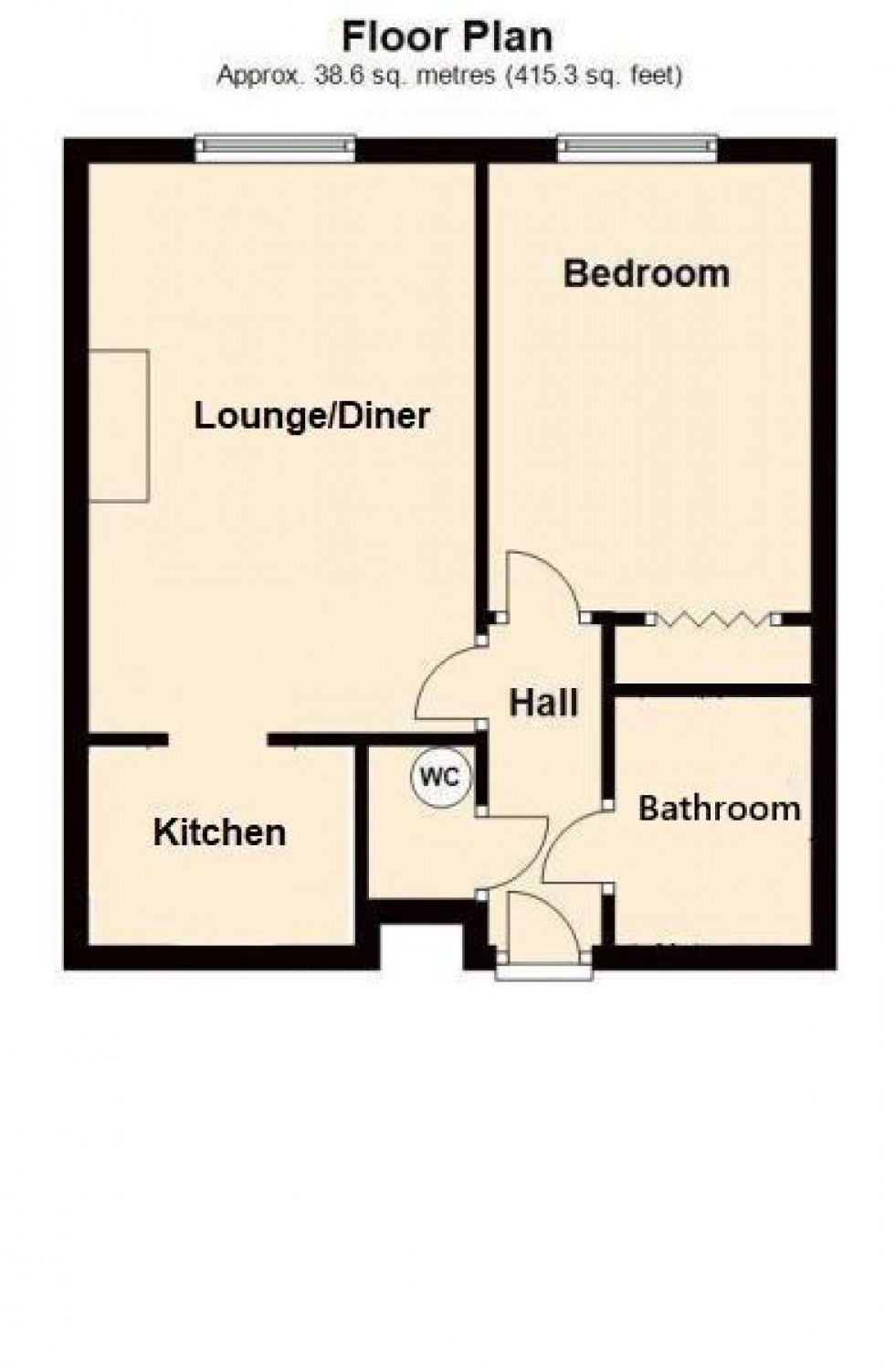 Floorplan for Marsham Street, Maidstone