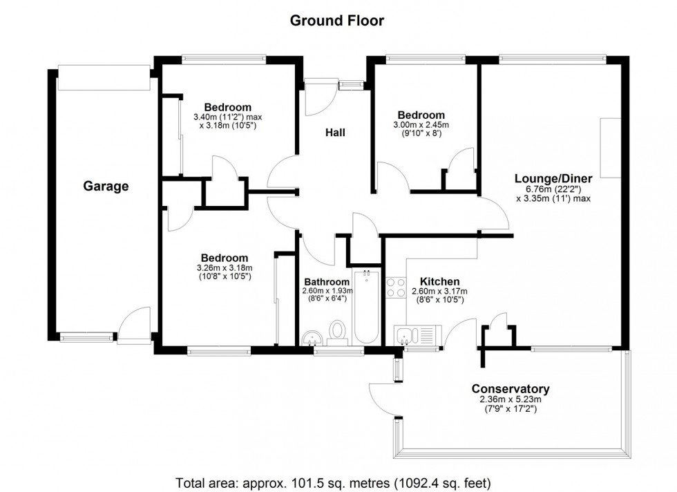 Floorplan for Huntsman Lane, Maidstone