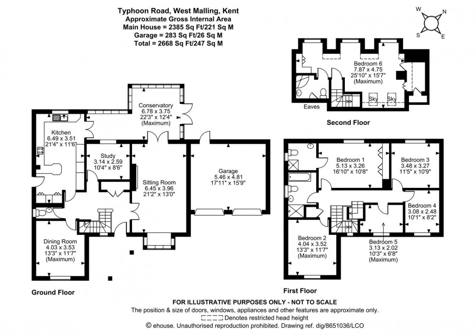Floorplan for Typhoon Road, West Malling