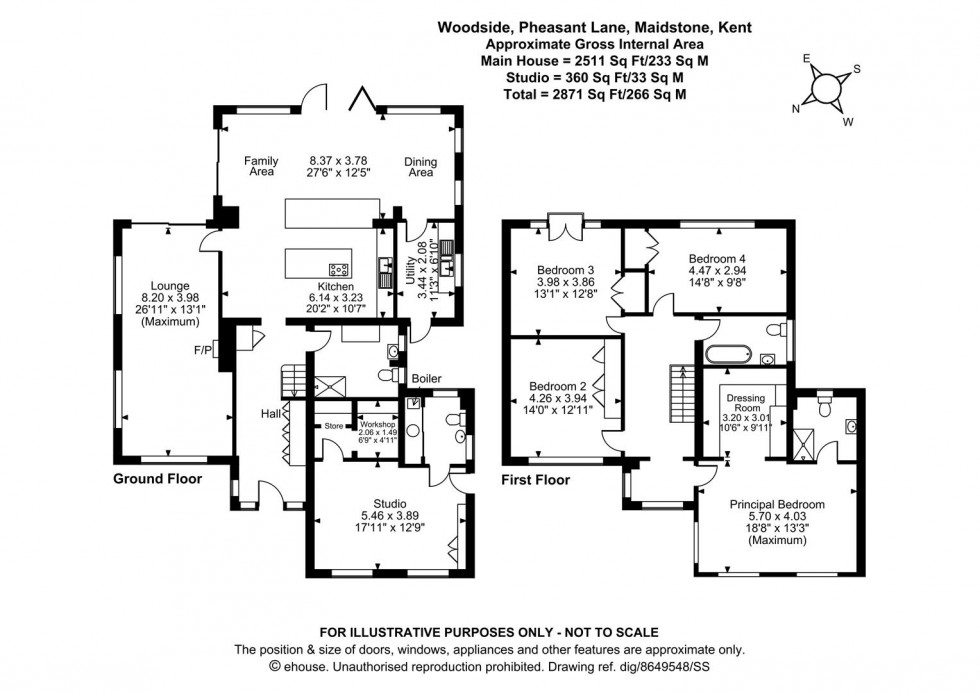 Floorplan for Pheasant Lane, Maidstone