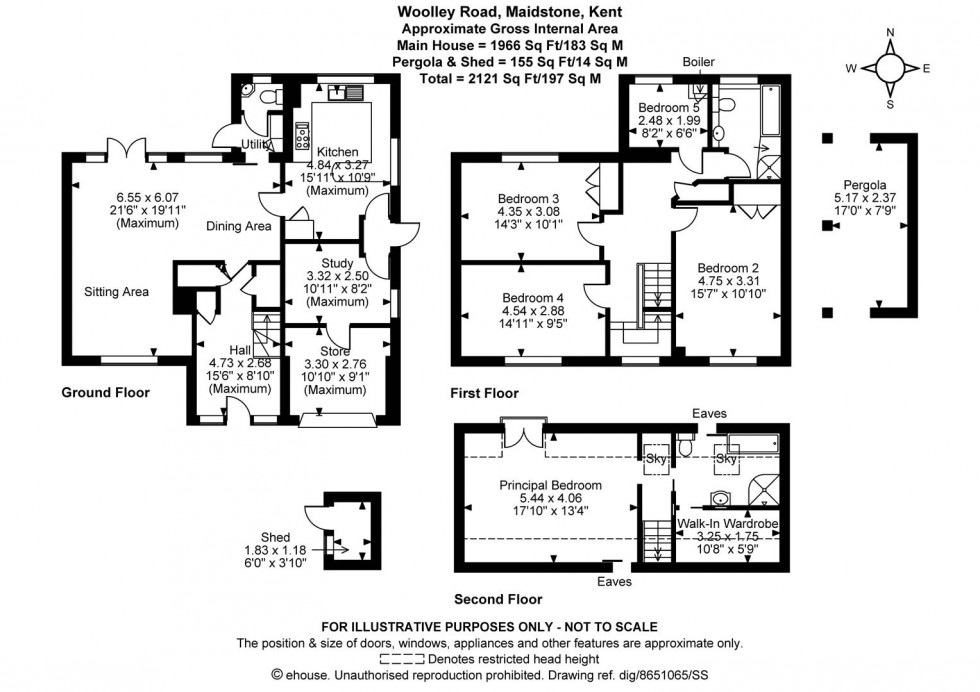Floorplan for Woolley Road, Maidstone