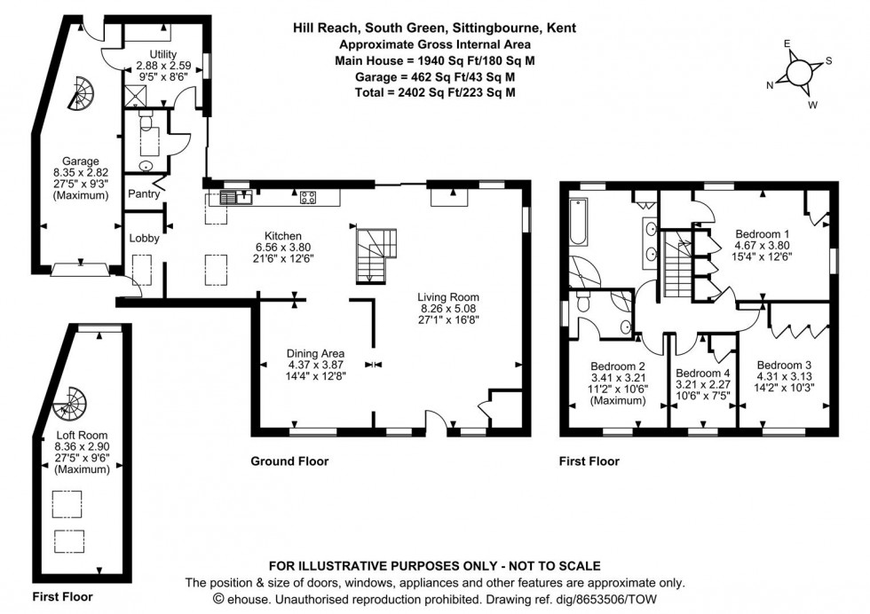 Floorplan for South Green, Sittingbourne