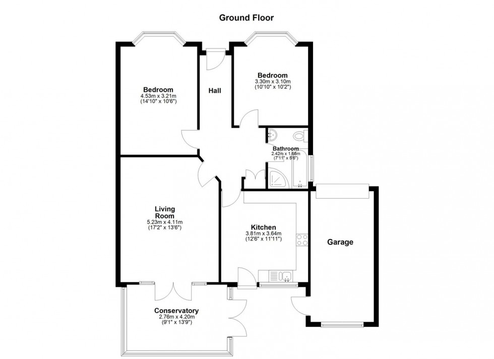 Floorplan for Westerhill Road, Coxheath, Maidstone
