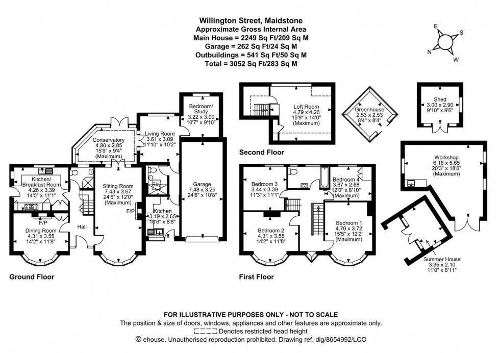 Floorplan for Willington Street, Maidstone