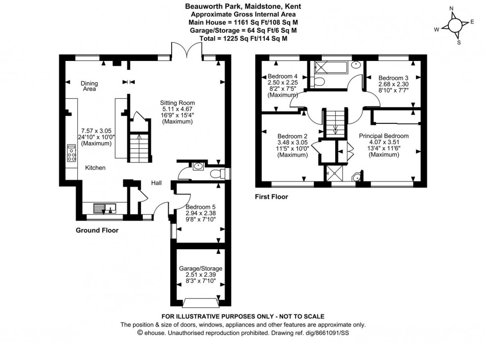 Floorplan for Beauworth Park, Maidstone