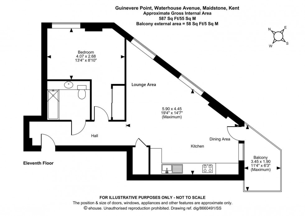 Floorplan for Waterhouse Avenue, Maidstone