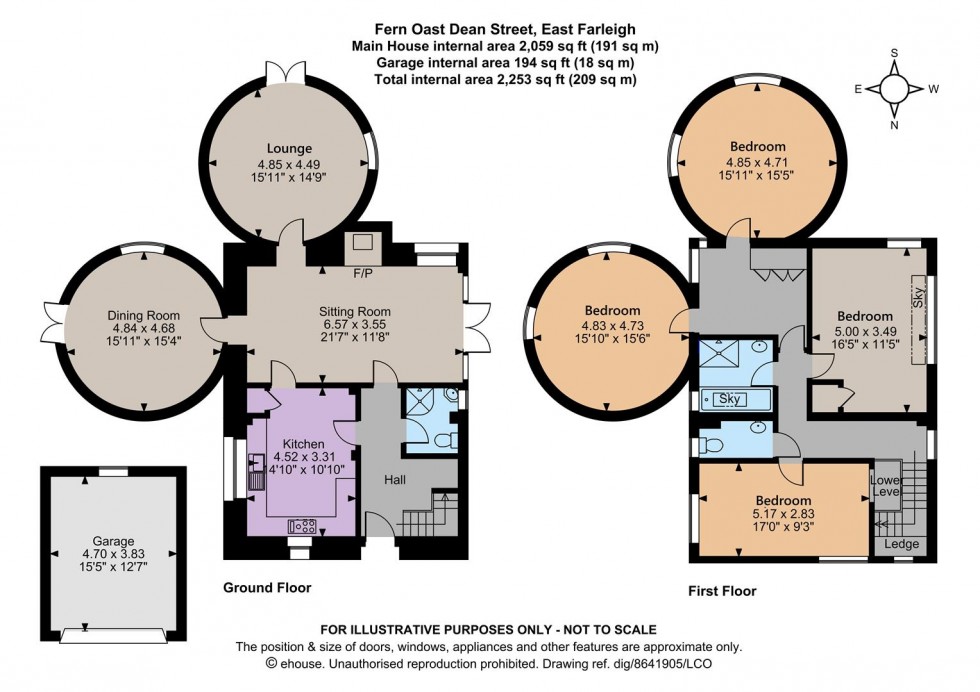 Floorplan for Dean Street, East Farleigh, Maidstone