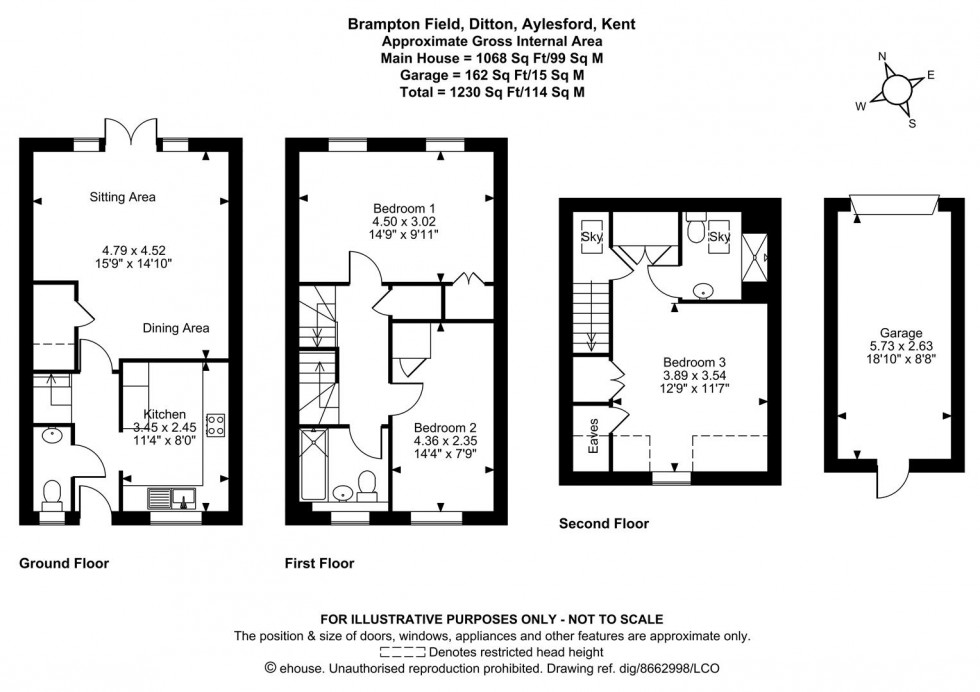 Floorplan for Brampton Field, Ditton, Aylesford