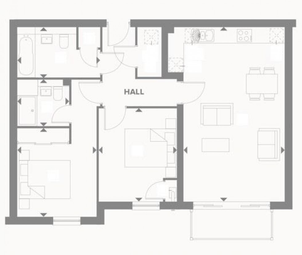 Floorplan for Mill Lane, Maidstone