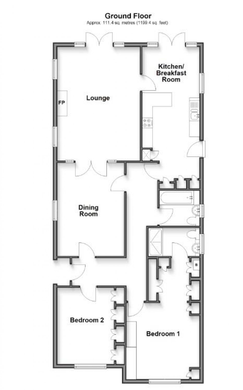 Floorplan for Maidstone Road, Sutton Valence, Maidstone