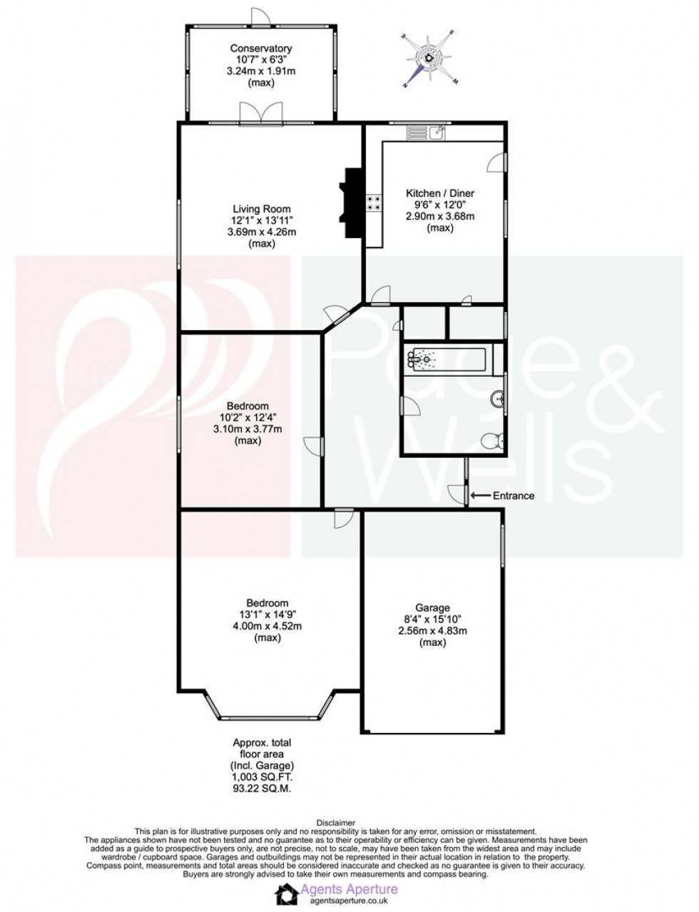 Floorplan for Linton Road, Loose
