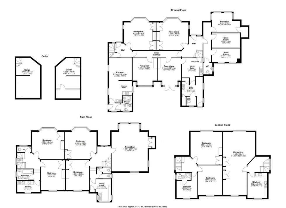 Floorplan for Tonbridge Road, Maidstone