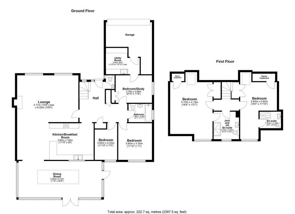 Floorplan for Charlton Lane, West Farleigh, Maidstone
