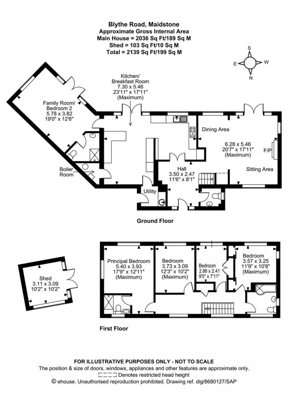 Floorplan for Blythe Road, Maidstone