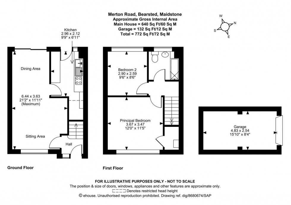Floorplan for Merton Road, Bearsted, Maidstone