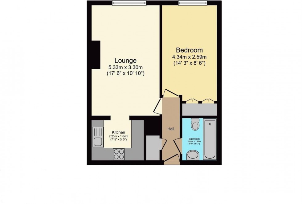 Floorplan for Queen Anne Road, Maidstone