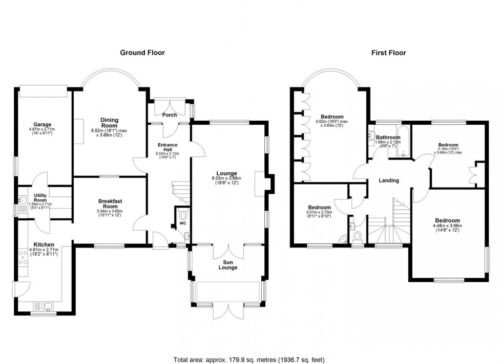 Floorplan for Queens Avenue, Maidstone