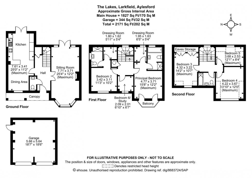 Floorplan for The Lakes, Larkfield, Aylesford