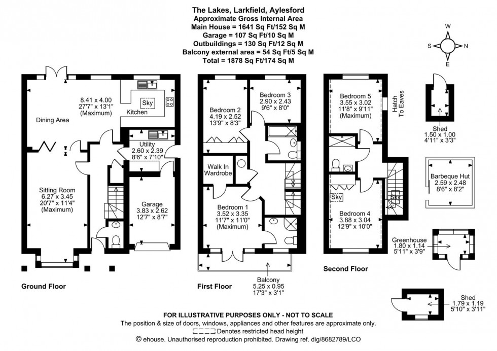 Floorplan for The Lakes, Larkfield, Aylesford