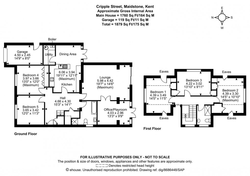 Floorplan for Cripple Street, Maidstone