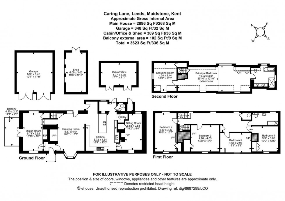 Floorplan for Caring Lane, Leeds, Maidstone