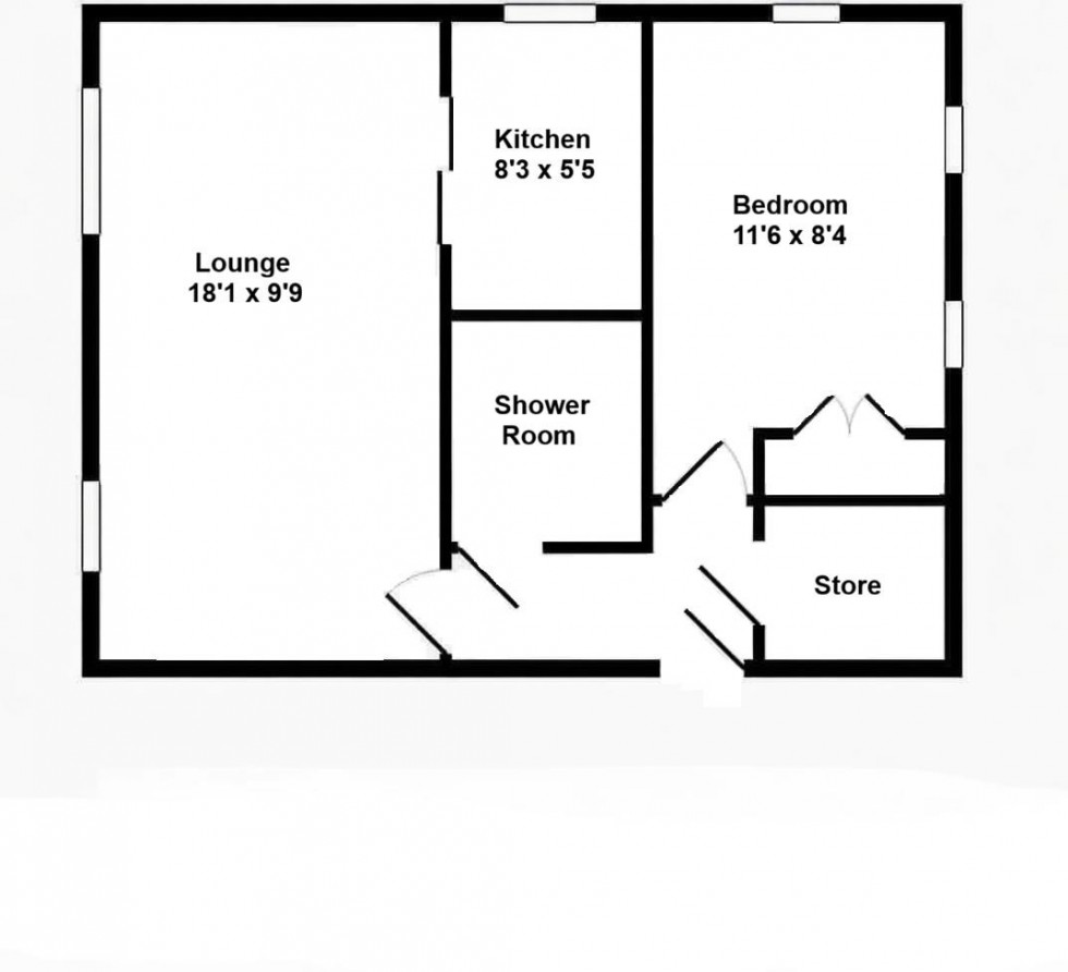Floorplan for Union Street, Maidstone