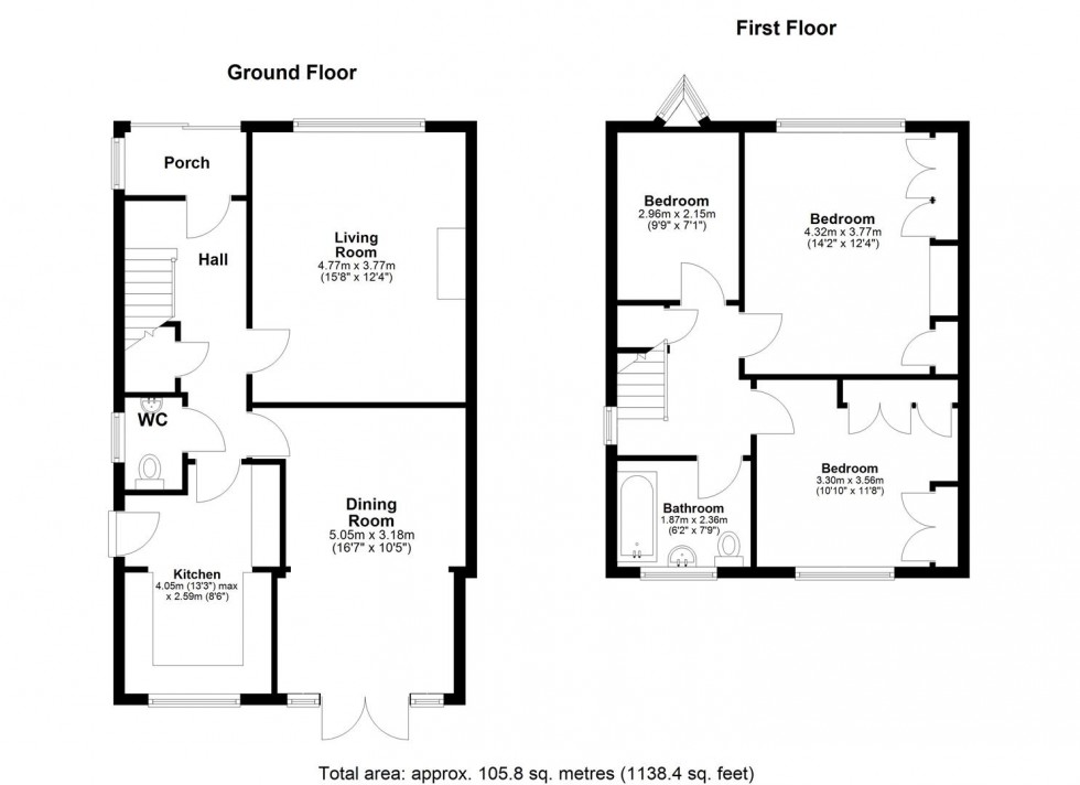 Floorplan for Long Rede Lane, Barming, Maidstone