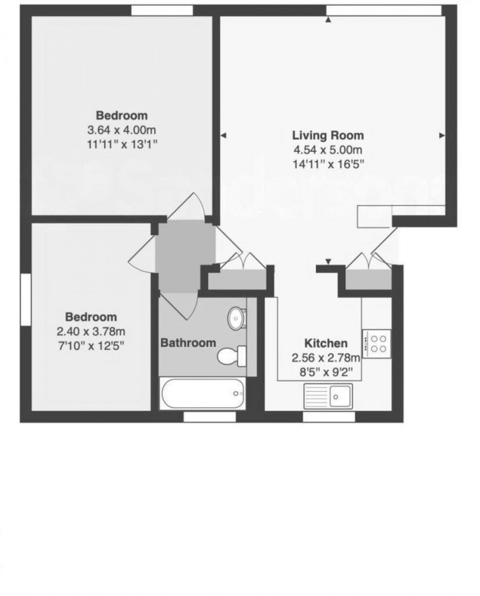 Floorplan for Tonbridge Road, Maidstone