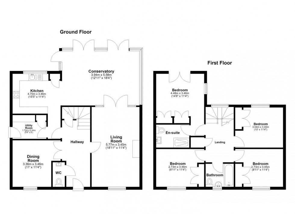 Floorplan for Freshland Road, Maidstone