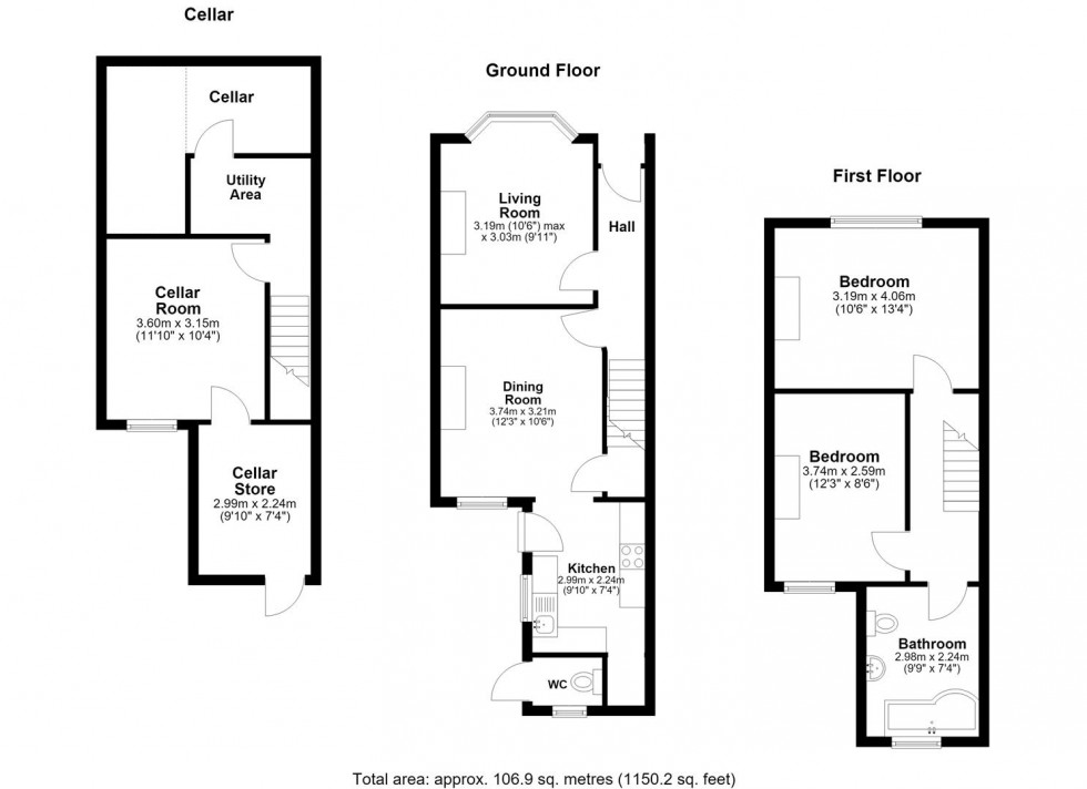 Floorplan for Milton Street, Maidstone